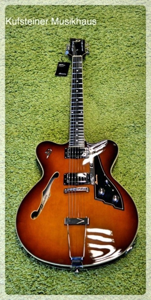 Duesenberg Fullerton Hollow Vintage Burst Der Gitarren Pro Shop in Tirol seit 1999