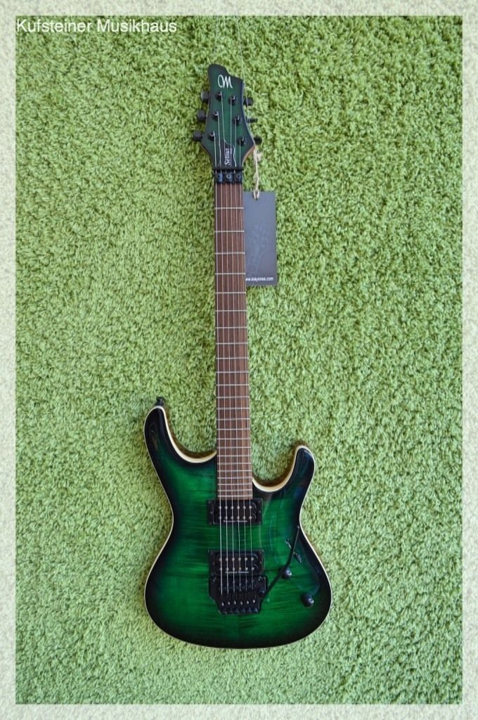 Mayones Setius 6 GTM Dirty Green Burst