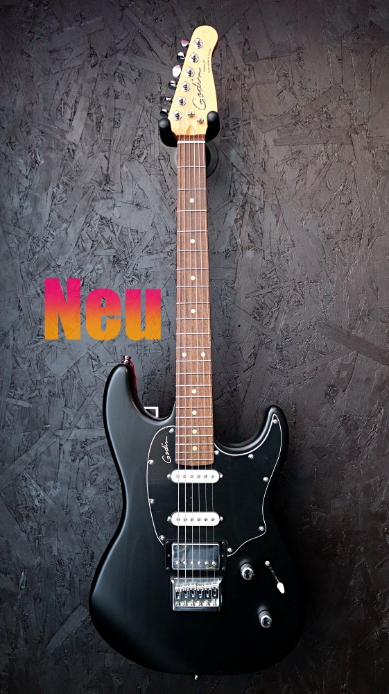 Godin Session HT Matte Black RN4shop (1)