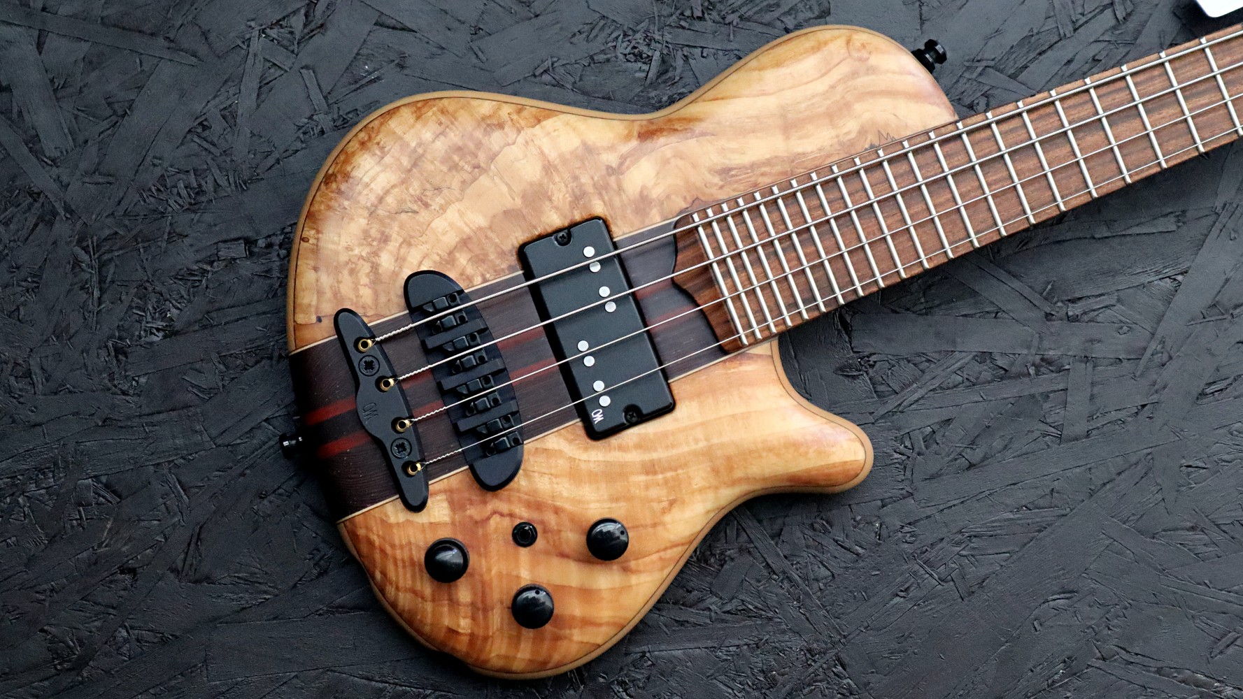 Mayones Cali 4 Maple Burl Natural – Bild 6