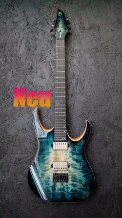 Mayones Duvell Elite 6 Turquoise Iris Gloss