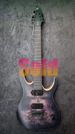 Mayones Duvell Elite 7 Dirty Burst Purple
