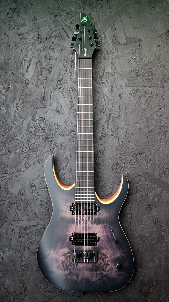 Mayones Duvell Elite 7 Dirty Burst Purple – Bild 5