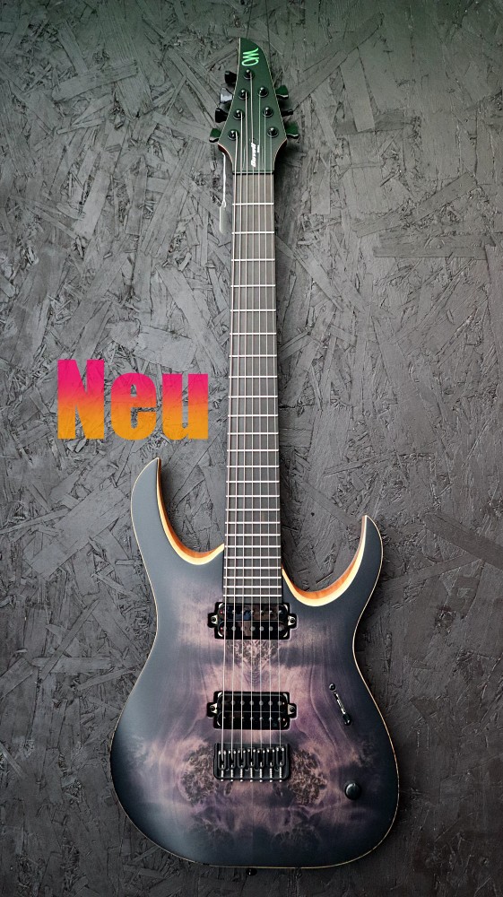 Mayones Duvell Elite 7 Dirty Burst Purple