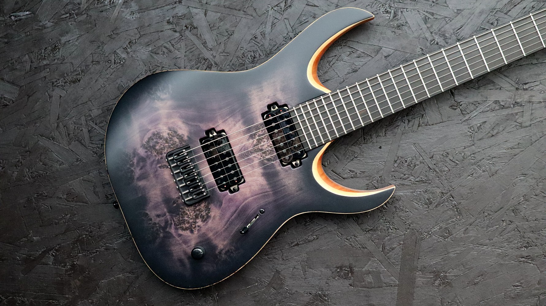 Mayones Duvell Elite 7 Dirty Burst Purple – Bild 4