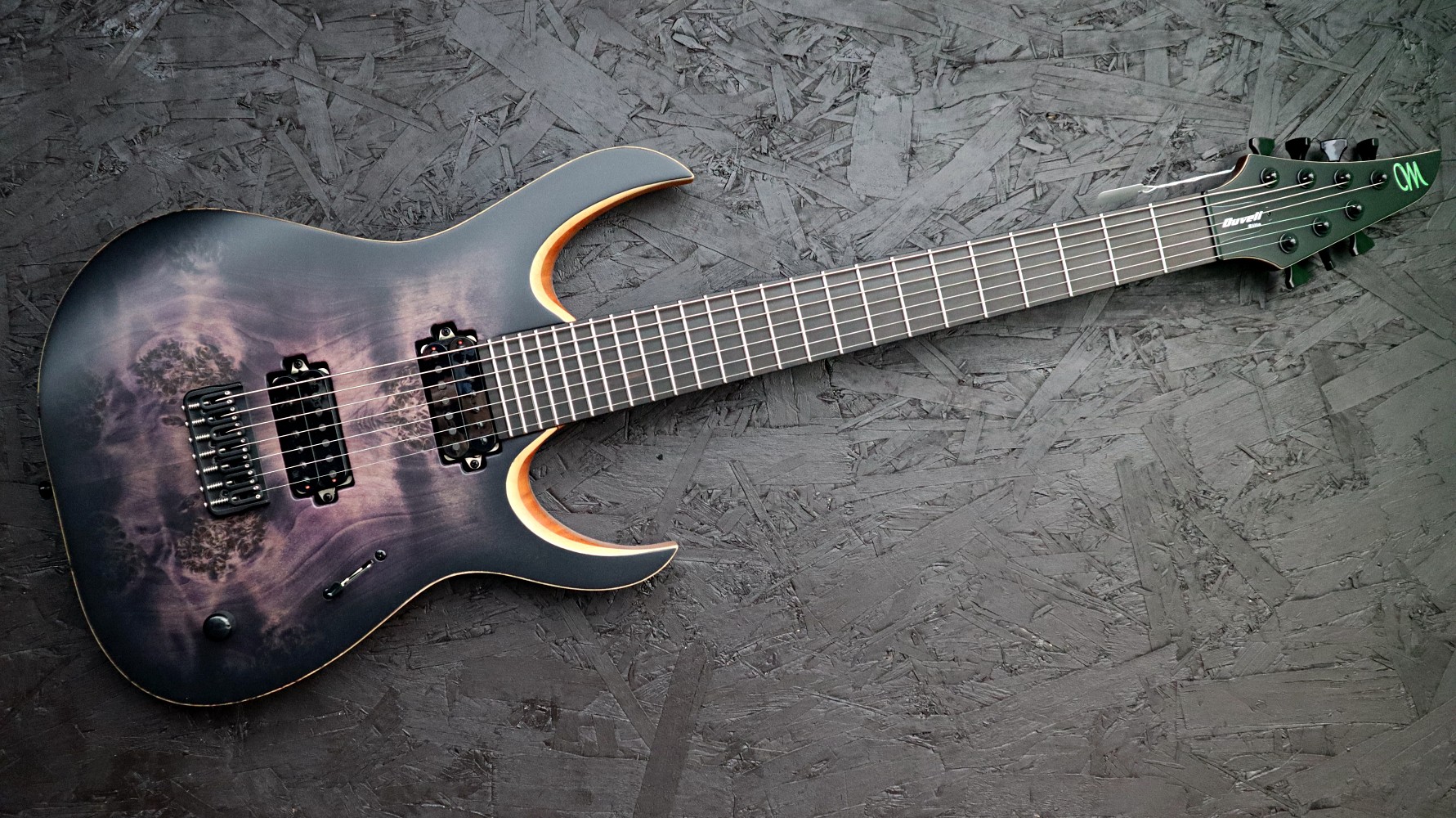 Mayones Duvell Elite 7 Dirty Burst Purple – Bild 3