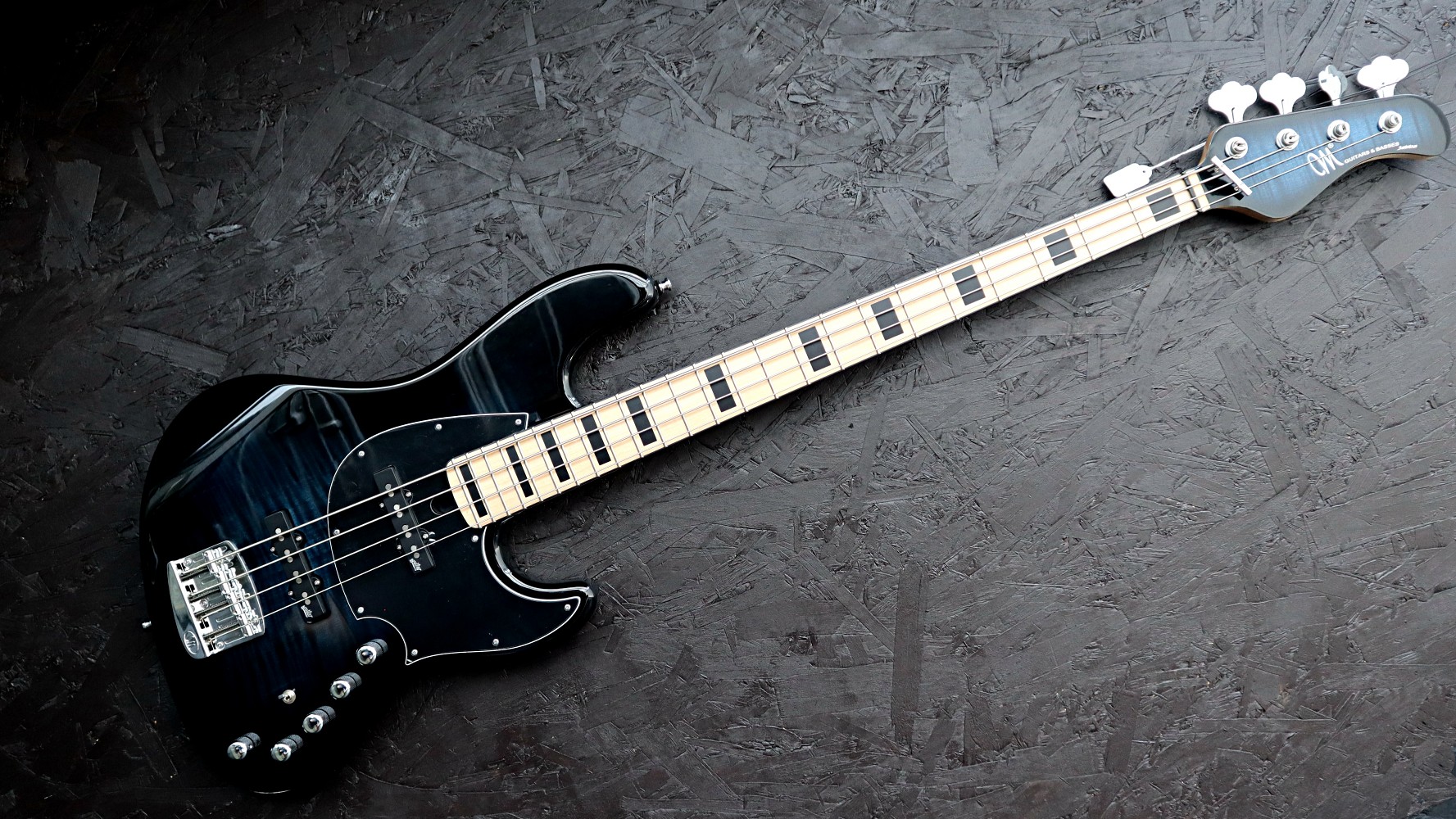 Mayones Jabba 4 Dirty Blue Burst NOS – Bild 5