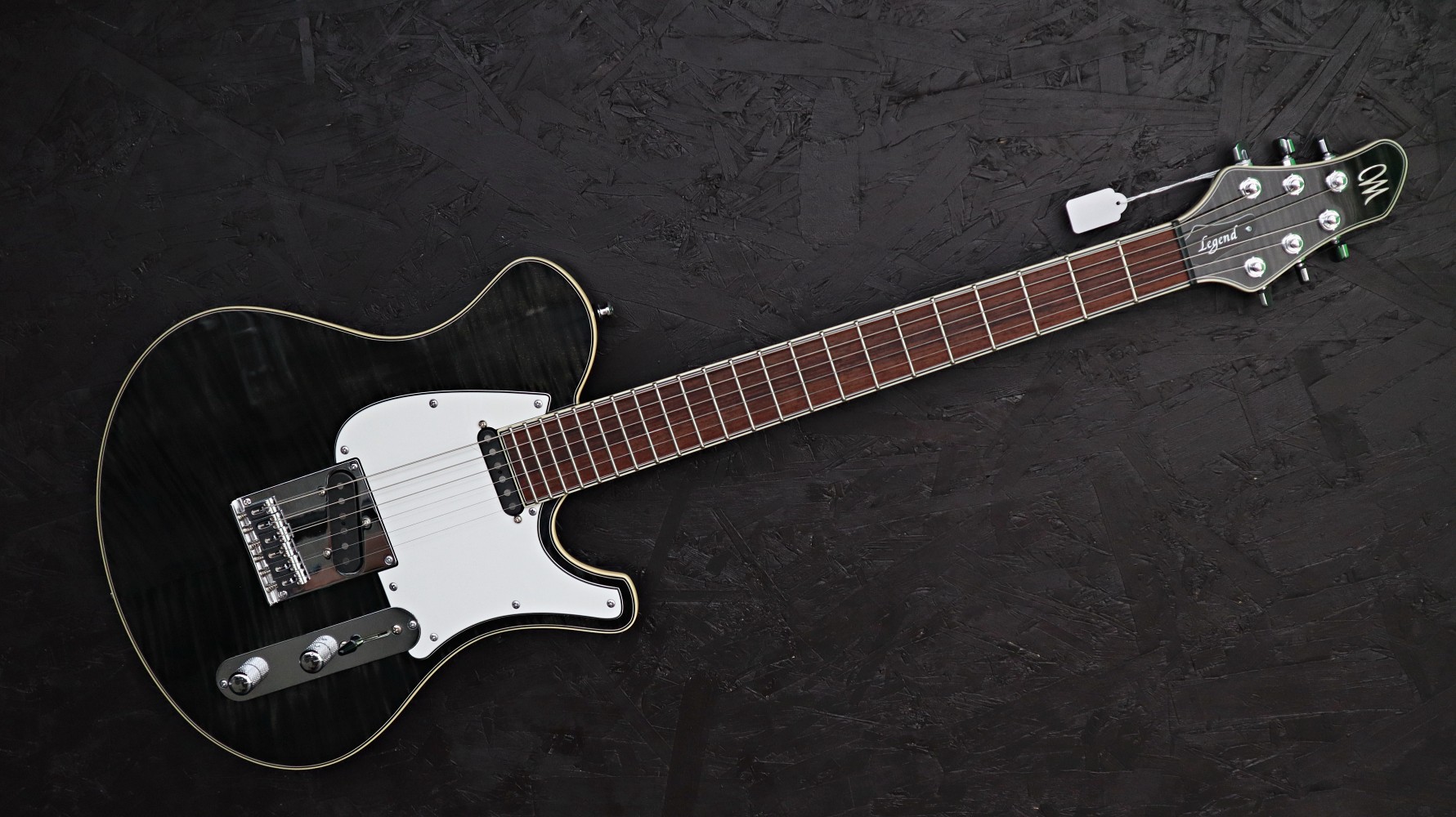 Mayones Legend T2 6 Graphite Burst Flamed Maple NOS – Bild 6